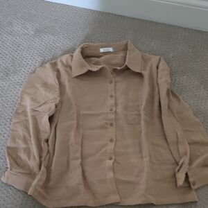 Gause Material Shirt And Pant Set Never Worn